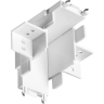 Соединитель «Г» NOVOTECH SMAL 135283 SHINO NT24 174 белый NV-135283