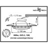 Спот NOVOTECH GRAIN встраиваемый поворотный 370293 NV-370293