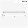 Светильник NOVOTECH ITER LED 4000K 30W линейный трековый NV-358170