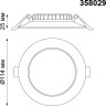 Встраиваемый светильник NOVOTECH LUNA 358029 NV-358029